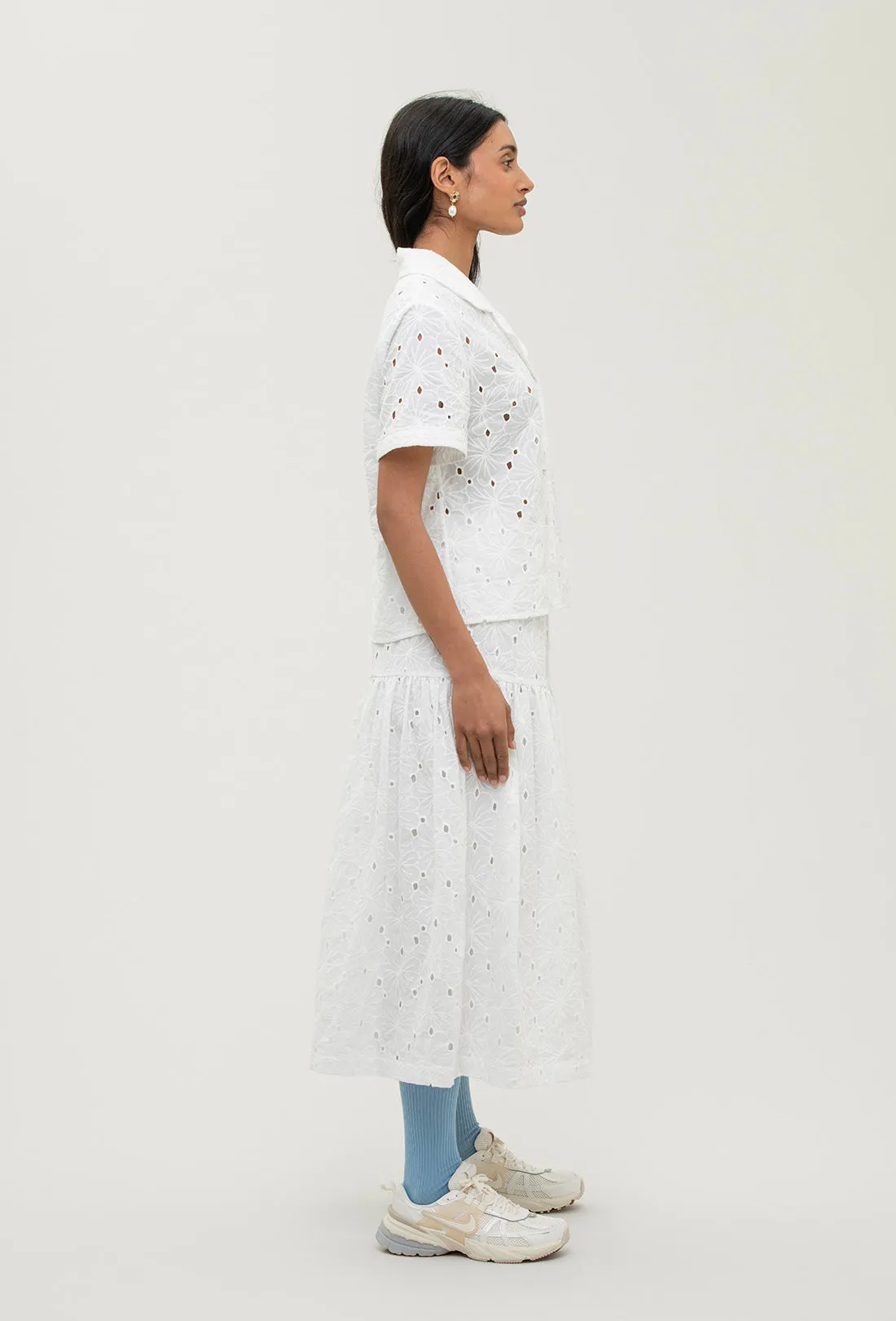 Vesper Skirt - Off White sold by Shrimps product image thumbnail 5