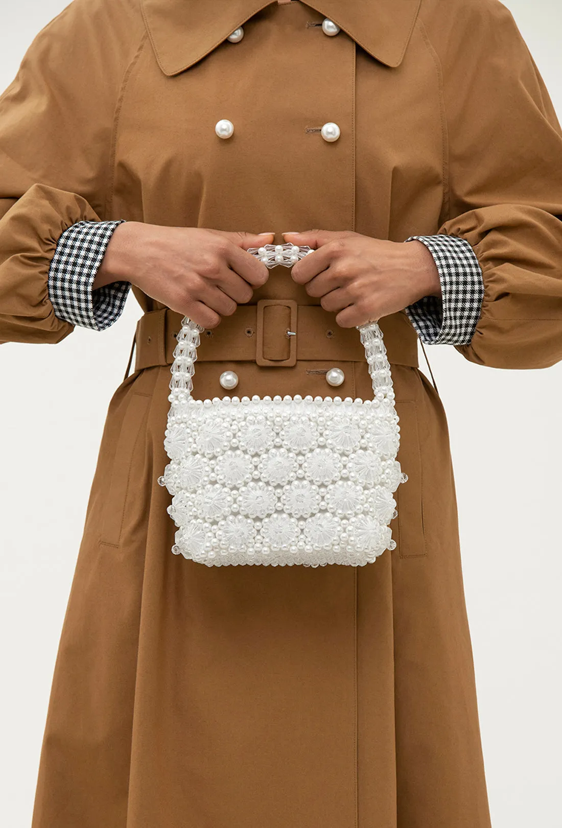 Shelly Bag - Cream/Clear sold by Shrimps product image thumbnail 4