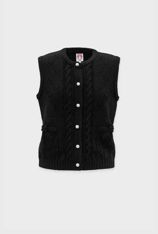 Arden Vest - Black sold by Shrimps