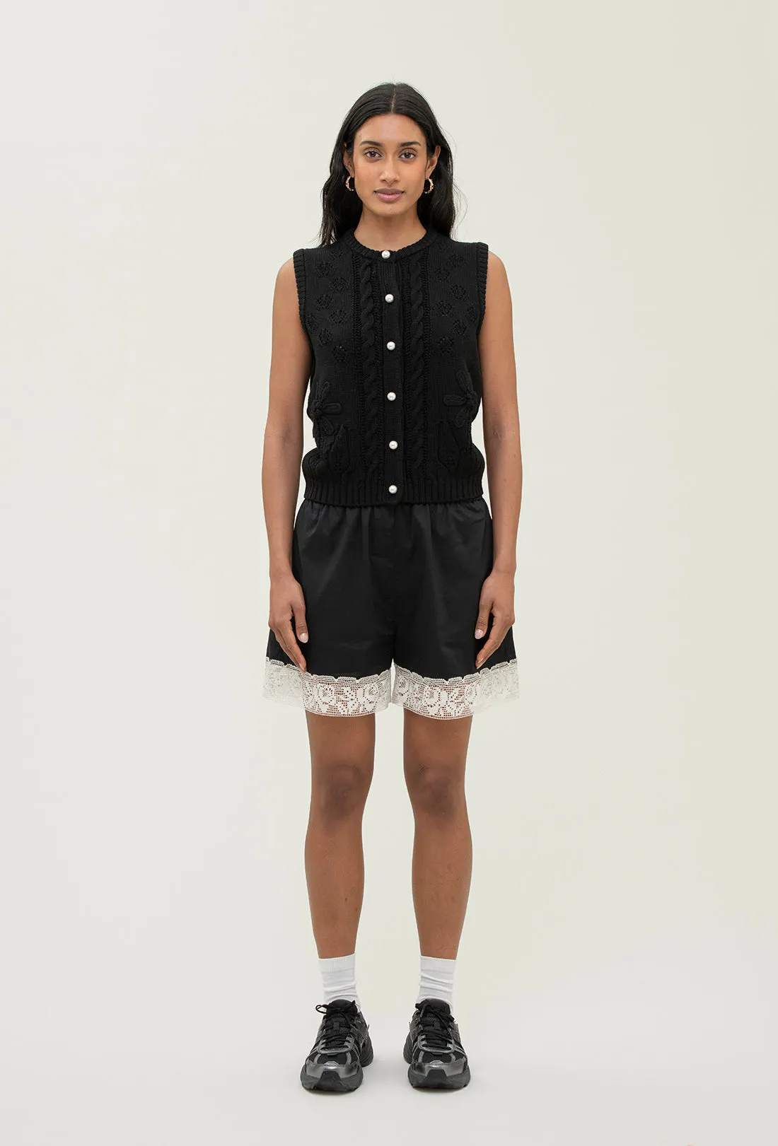 Arden Vest - Black sold by Shrimps product image thumbnail 4