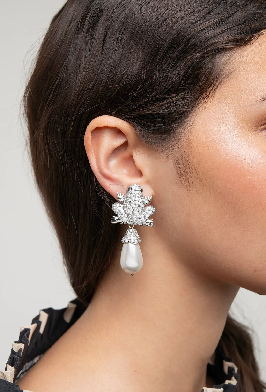 Froggy Earrings - Silver sold by Shrimps product image thumbnail 3