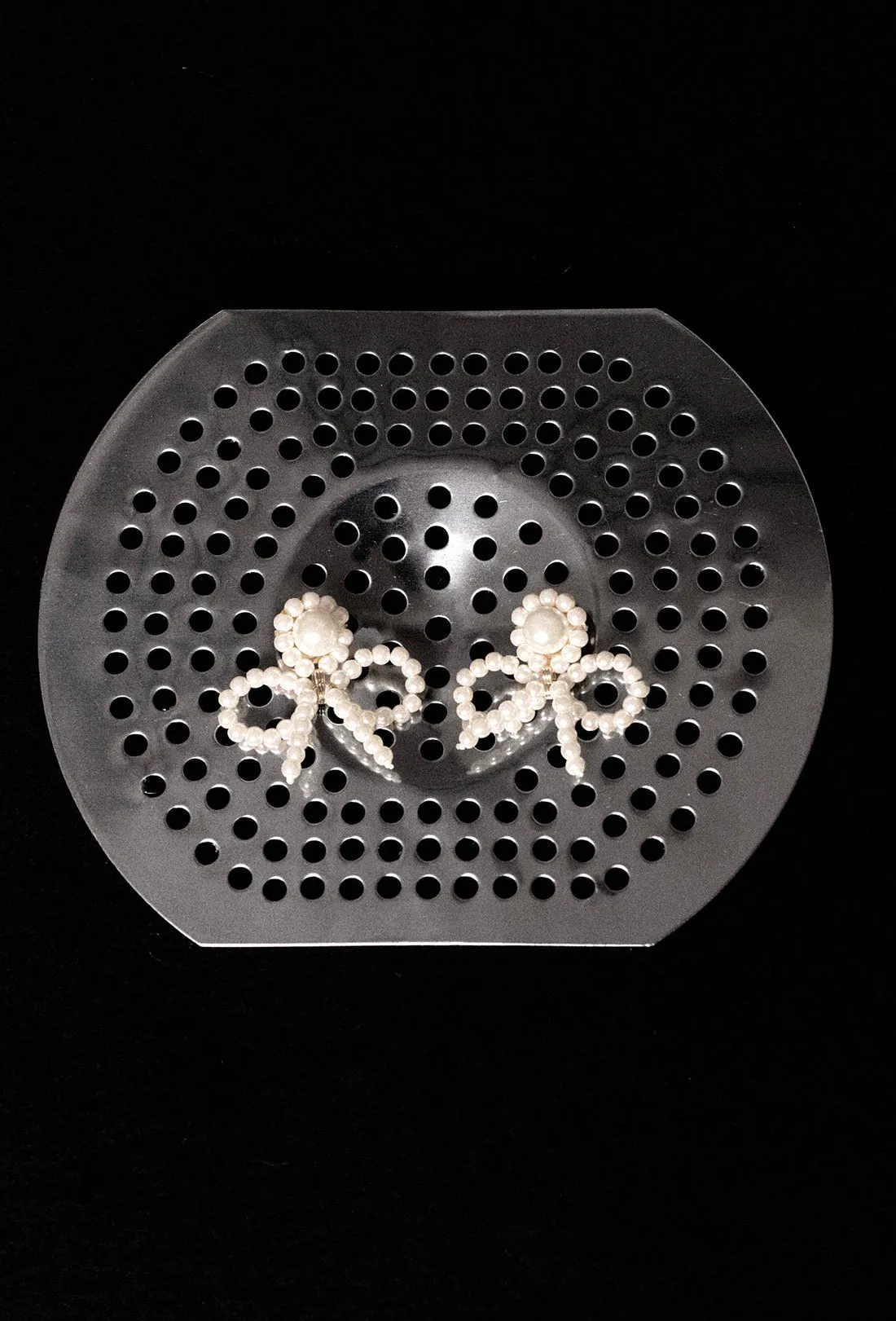 Kiffin Earrings - Pearl sold by Shrimps product image thumbnail 2