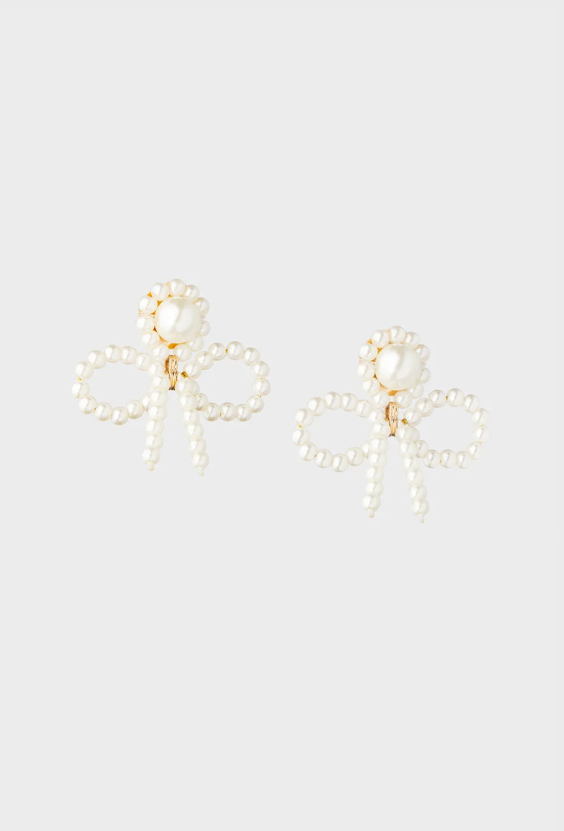 Kiffin Earrings - Pearl sold by Shrimps