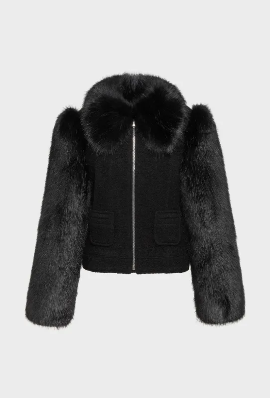 Otis Jacket - Black sold by Shrimps