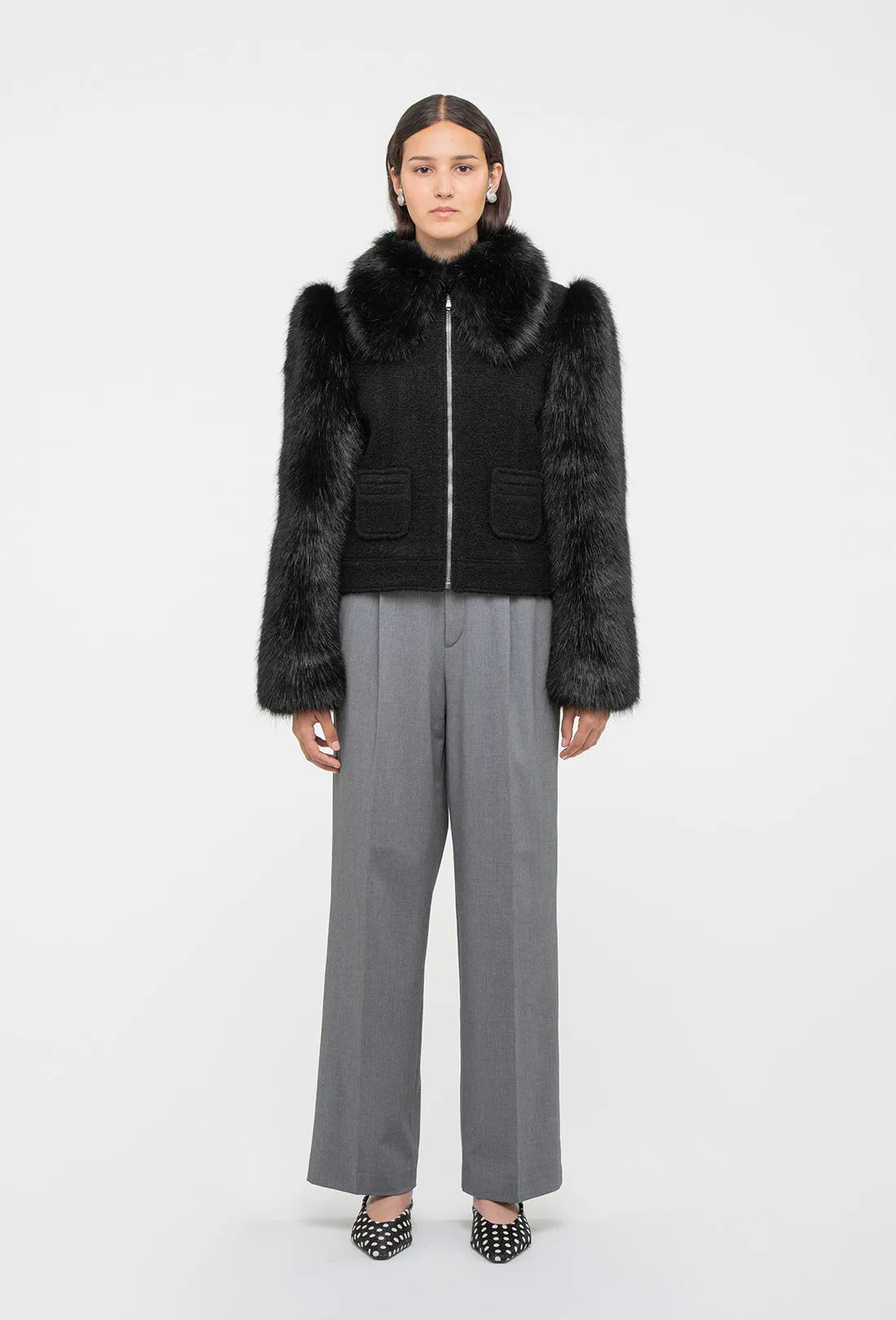 Otis Jacket - Black sold by Shrimps product image thumbnail 4