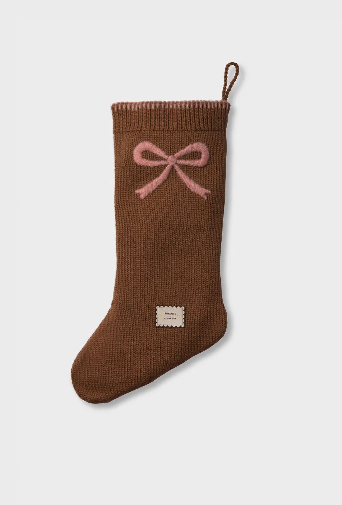 Shrimps x BINIBAMBA Carmel Stocking - Bruno/Rose sold by Shrimps