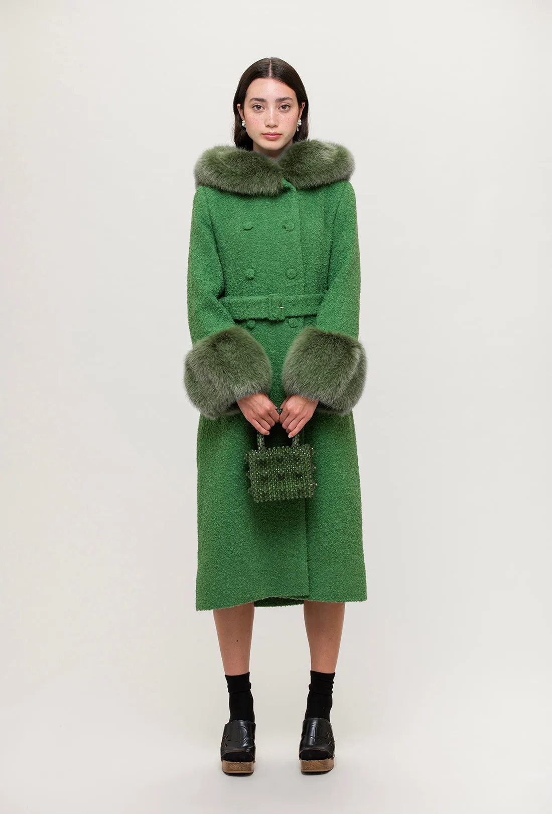 Rent Mini Antonia Bag - Ivy Green sold by Shrimps product image thumbnail 4