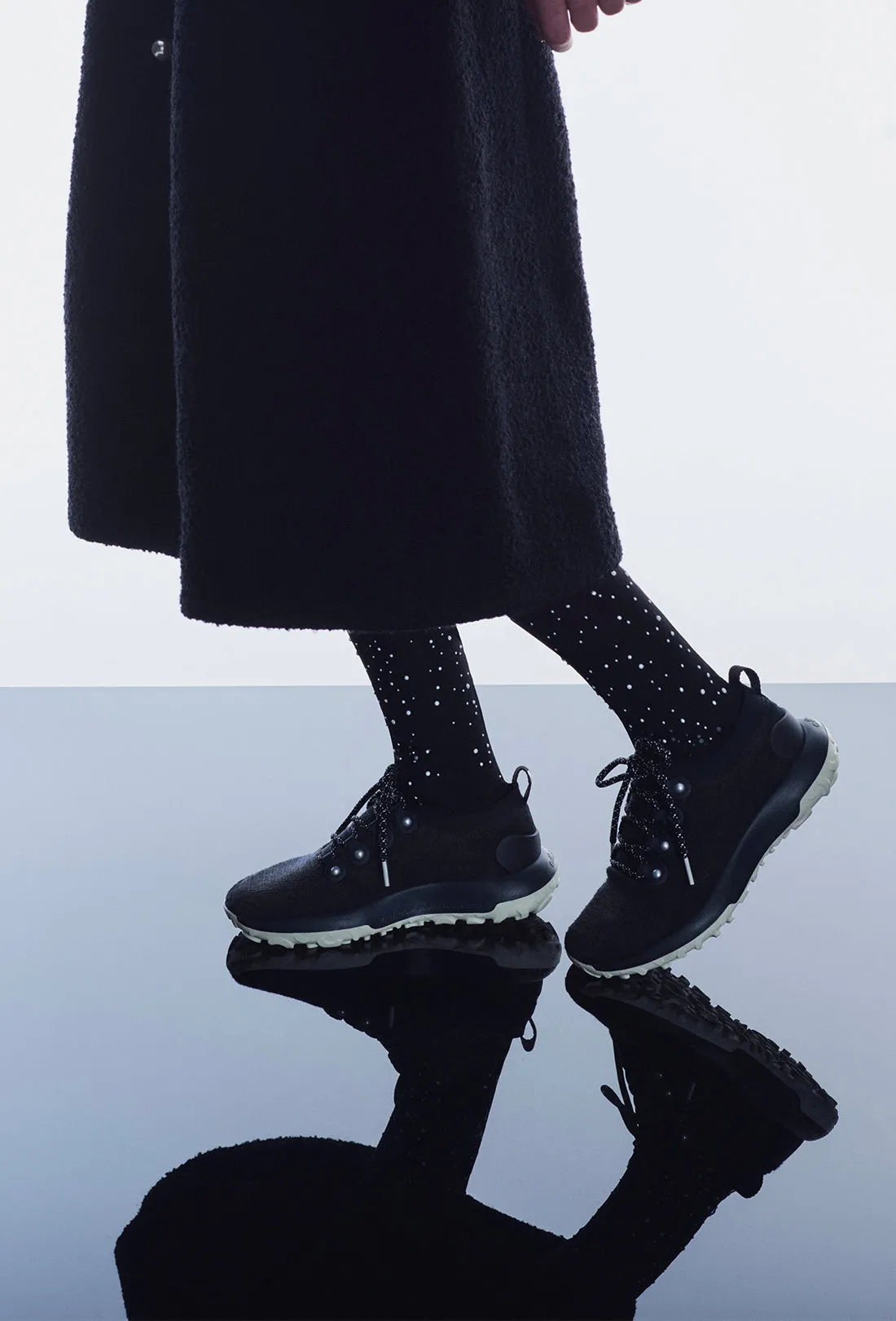 Shrimps x Allbirds Trail Runner Fluff - Black/Pearl sold by Shrimps product image thumbnail 2