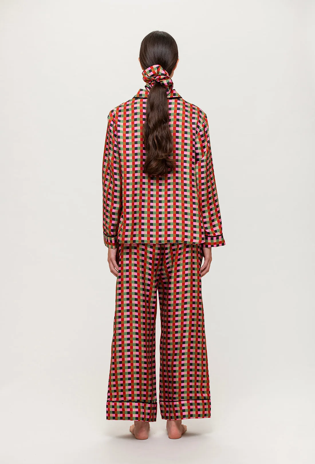 Arley Pyjama Shirt - Grid - Final sale sold by Shrimps product image thumbnail 5