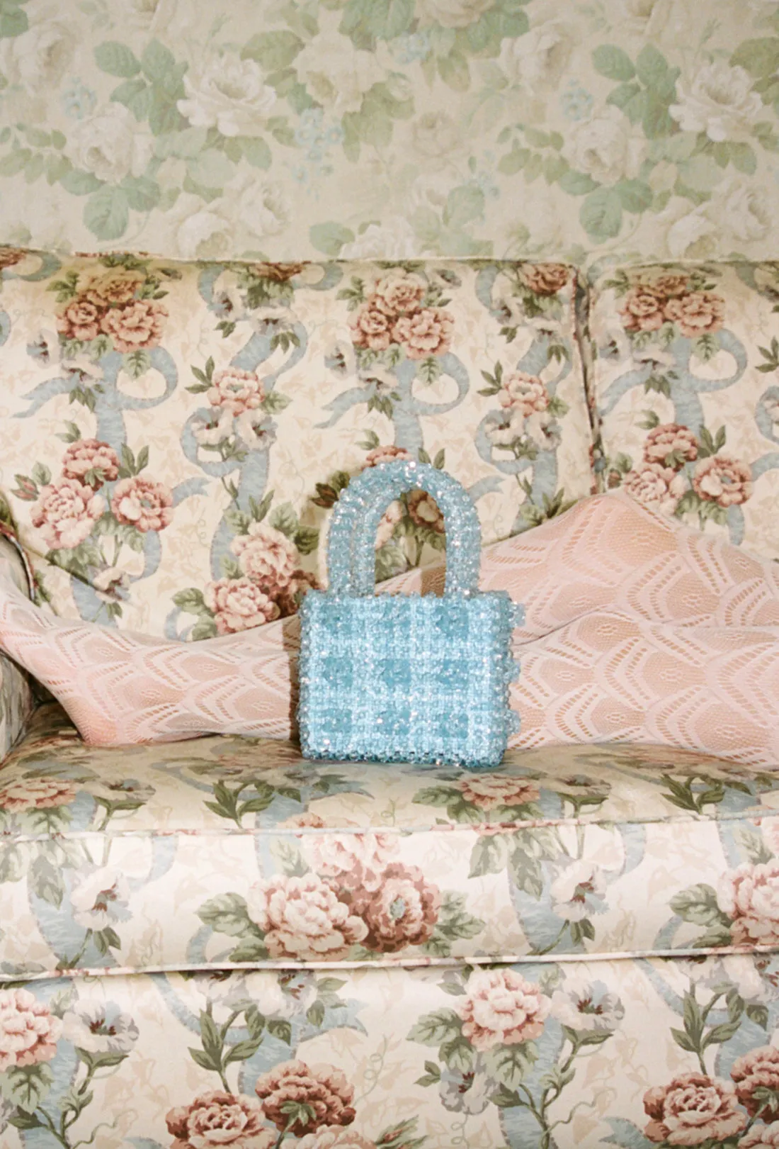 Mini Antonia Bag - Something Blue sold by Shrimps product image thumbnail 2