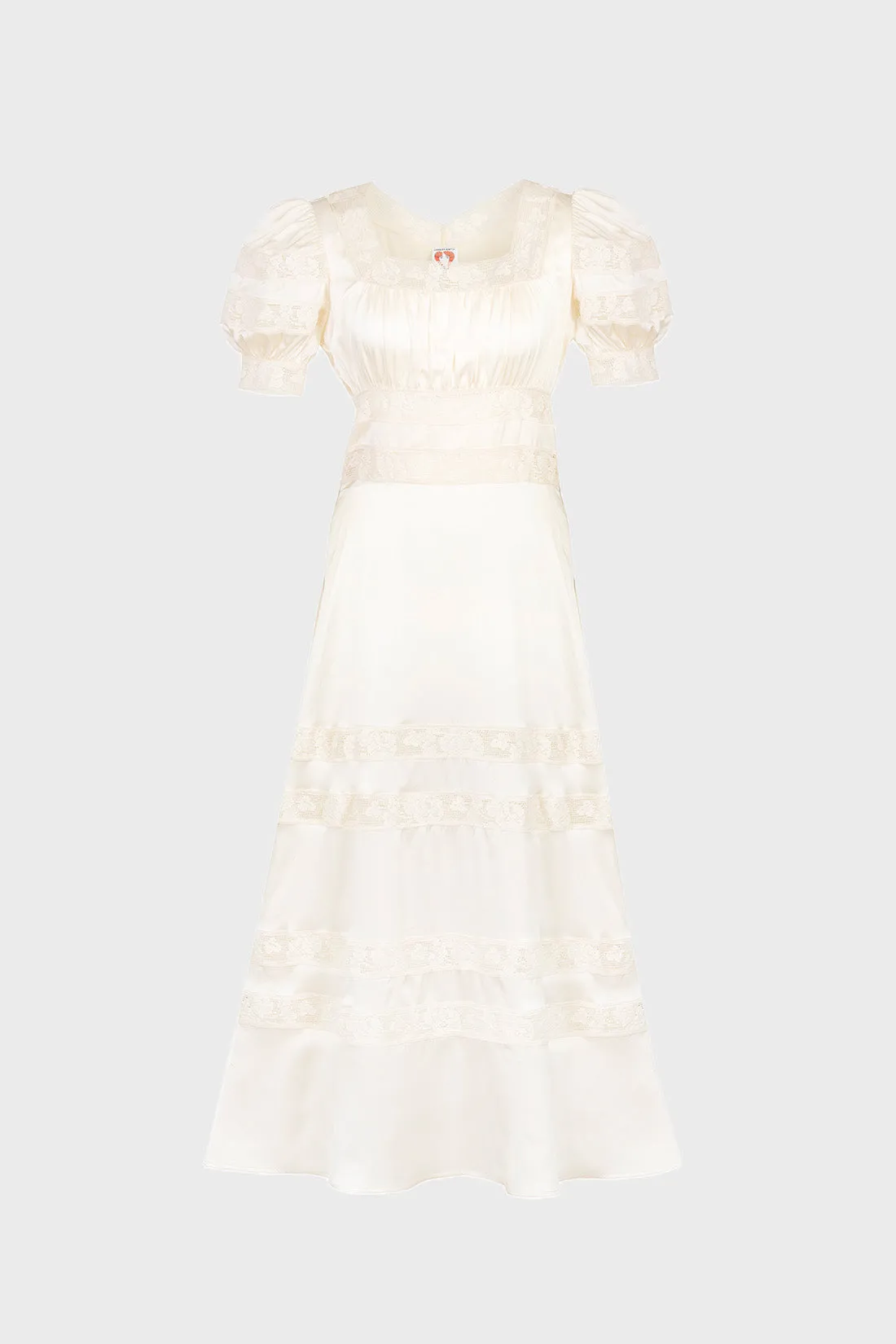 Cressida Dress - Ivory sold by Shrimps product image thumbnail 3