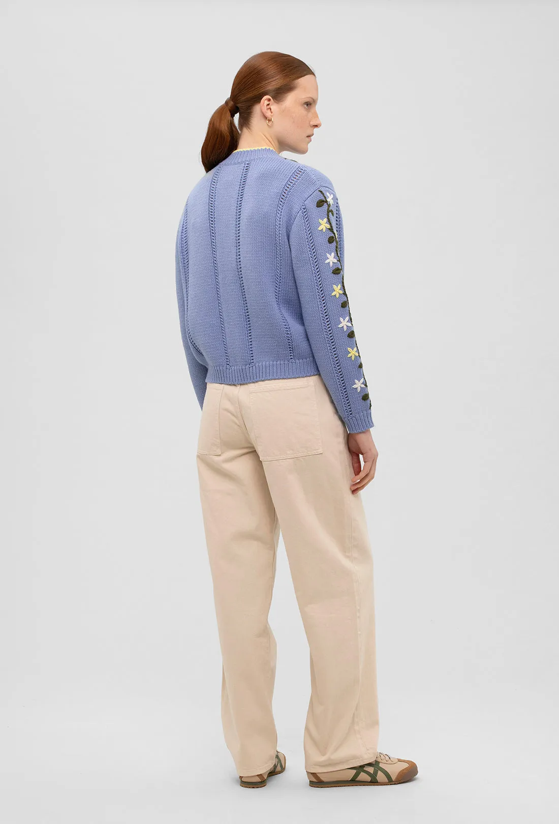 Hesper Cardigan - Greek Blue/Multi sold by Shrimps product image thumbnail 5