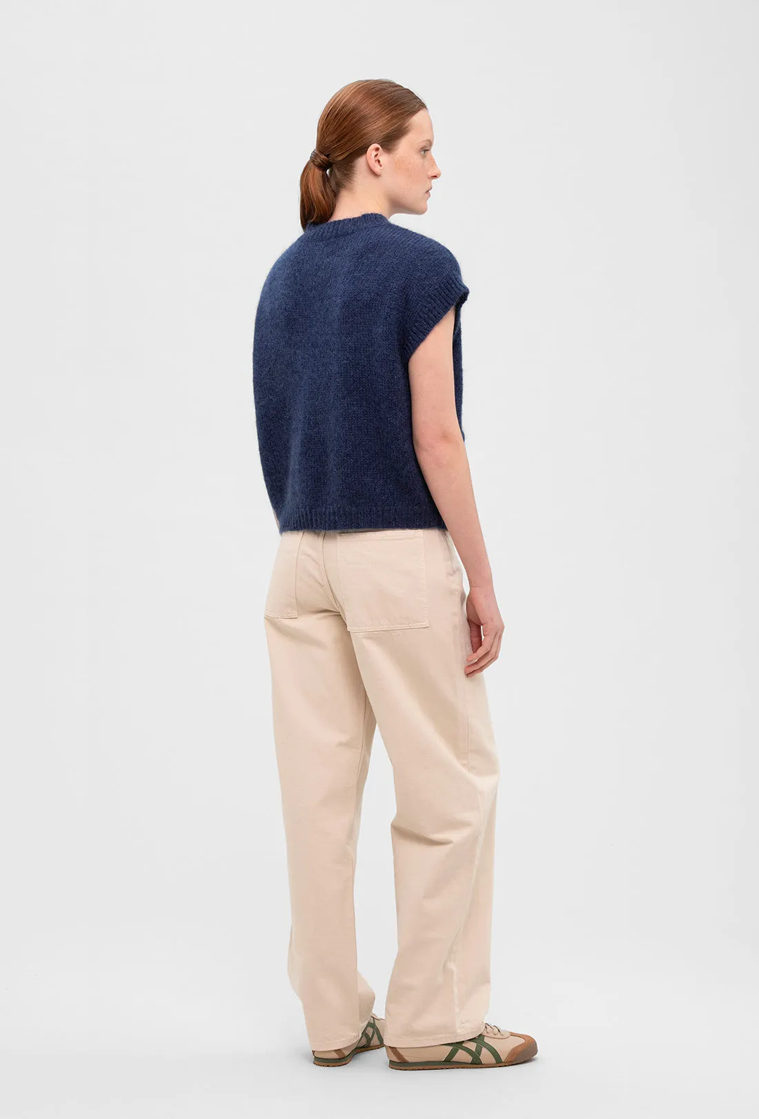 Lennox Vest - Navy sold by Shrimps product image thumbnail 5