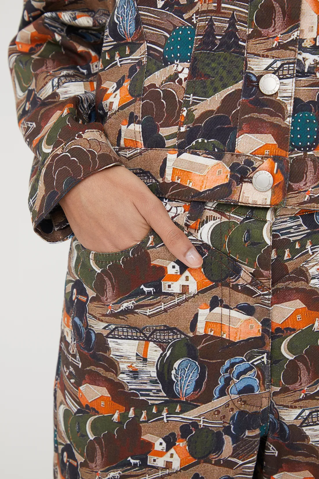 Jemima Trousers - Americana sold by Shrimps product image thumbnail 3