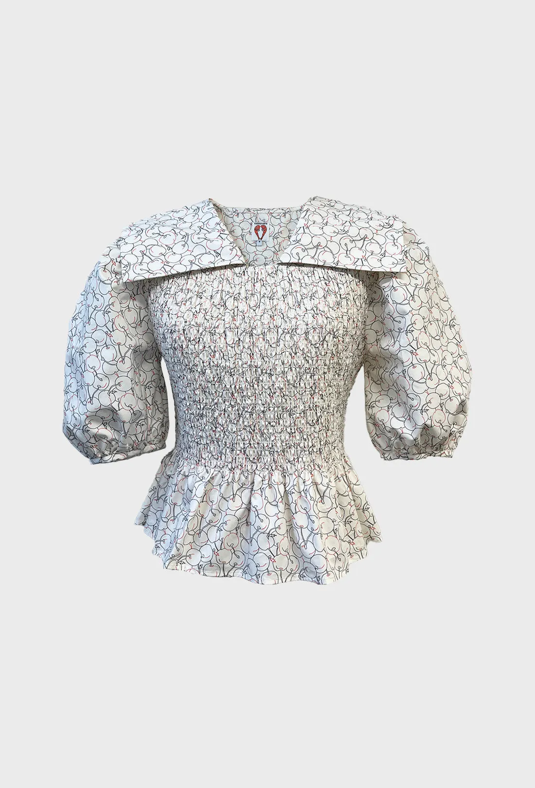 Rowan Blouse - Cherry sold by Shrimps product image thumbnail 3