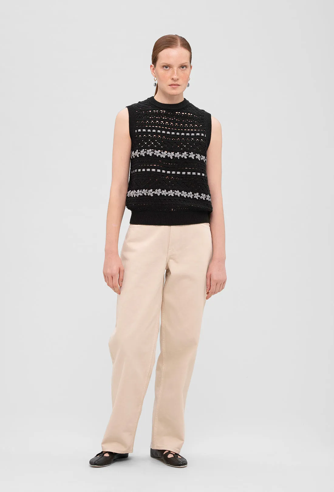 Salem Vest - Black Gingham sold by Shrimps product image thumbnail 4