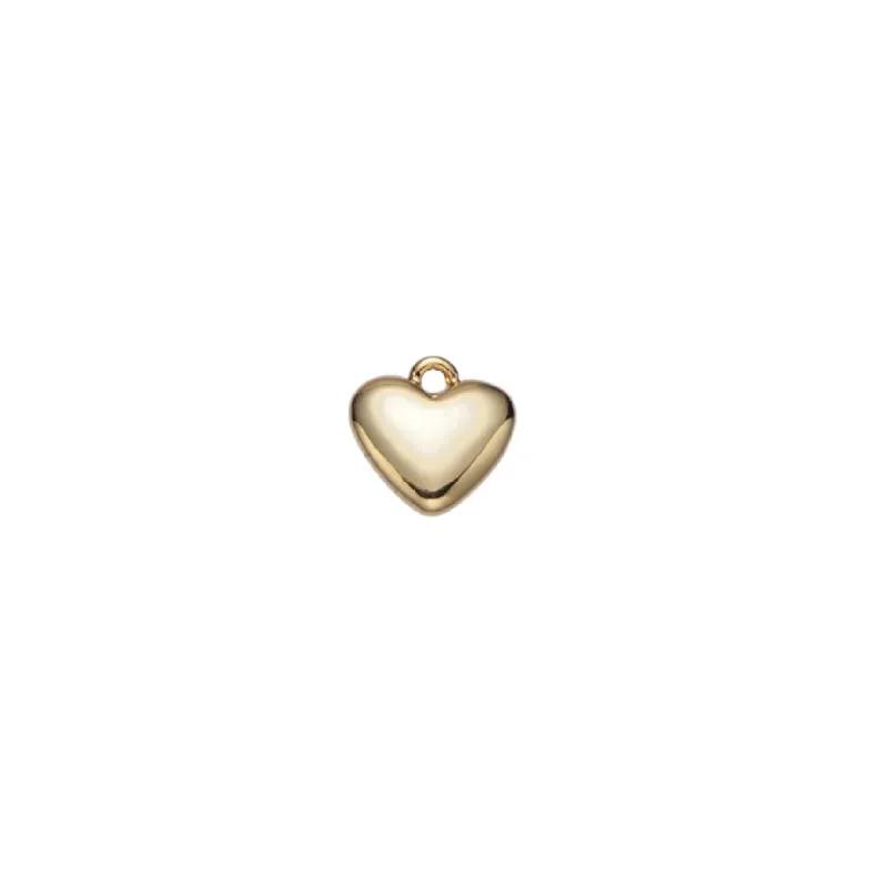 Mini Gold Heart Charm sold by Sienna Sky