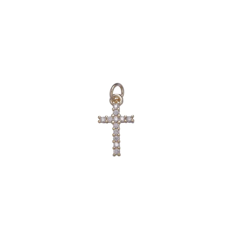 Mini Cross Charm sold by Sienna Sky