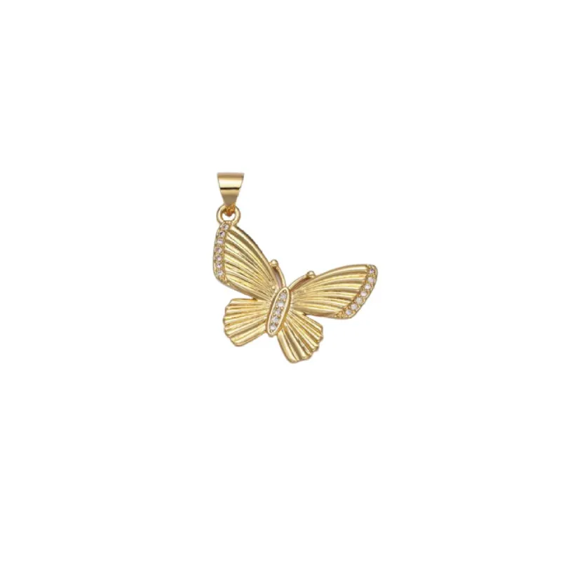 Rhinestone Butterfly Charm sold by Sienna Sky