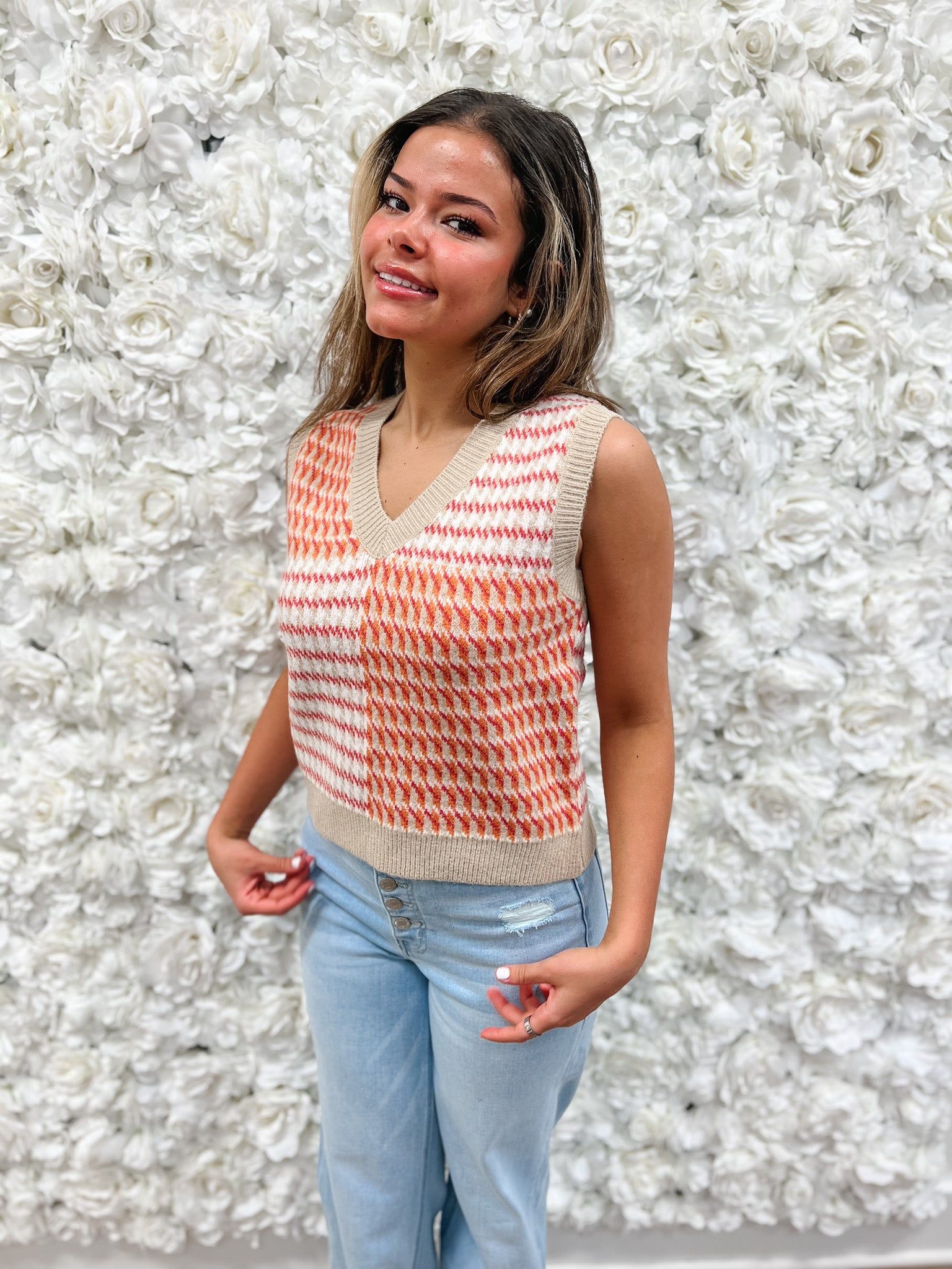 Tatum Sweater Vest sold by Sienna Sky product image thumbnail 4