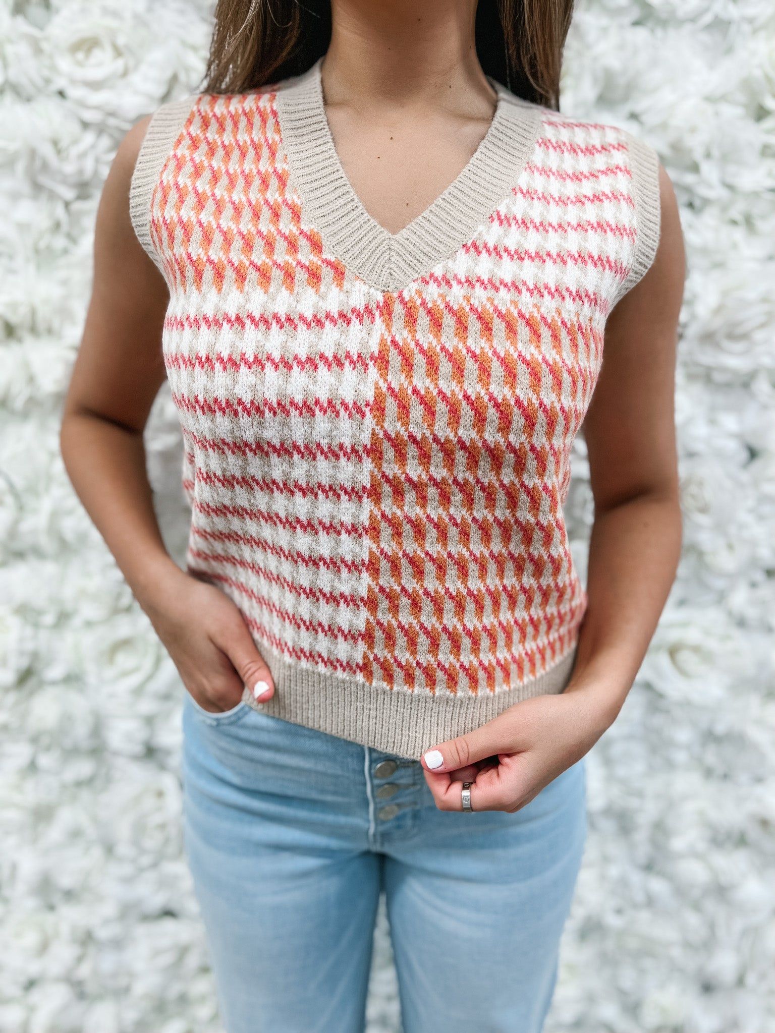 Tatum Sweater Vest sold by Sienna Sky product image thumbnail 2