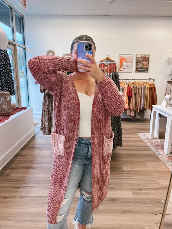 Freya Long Cardigan sold by Sienna Sky