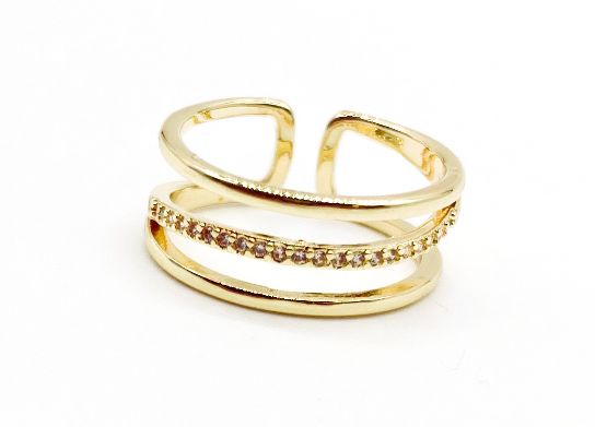 Triple Line Ring sold by Sienna Sky