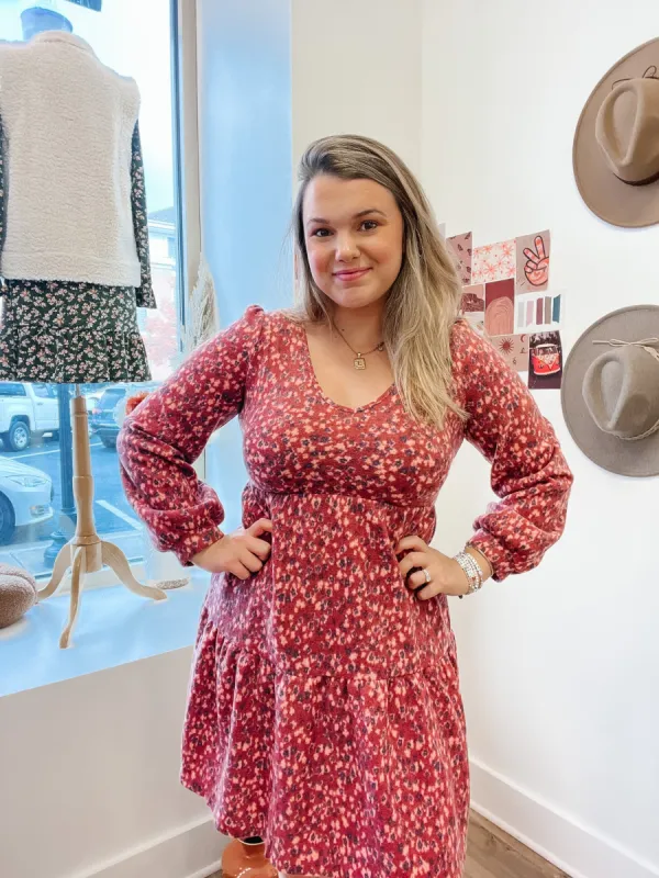 Berry Kiss Dress sold by Sienna Sky