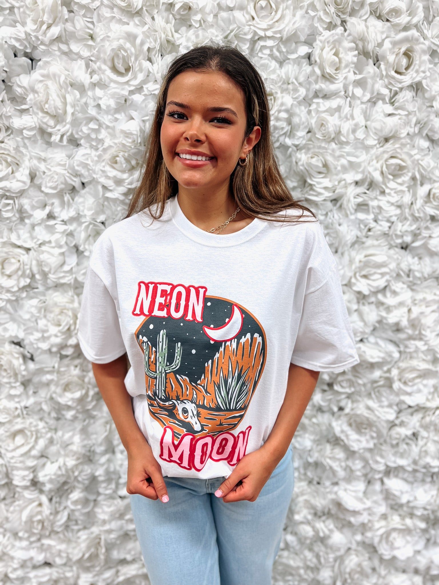 Neon Moon Tee sold by Sienna Sky product image thumbnail 2