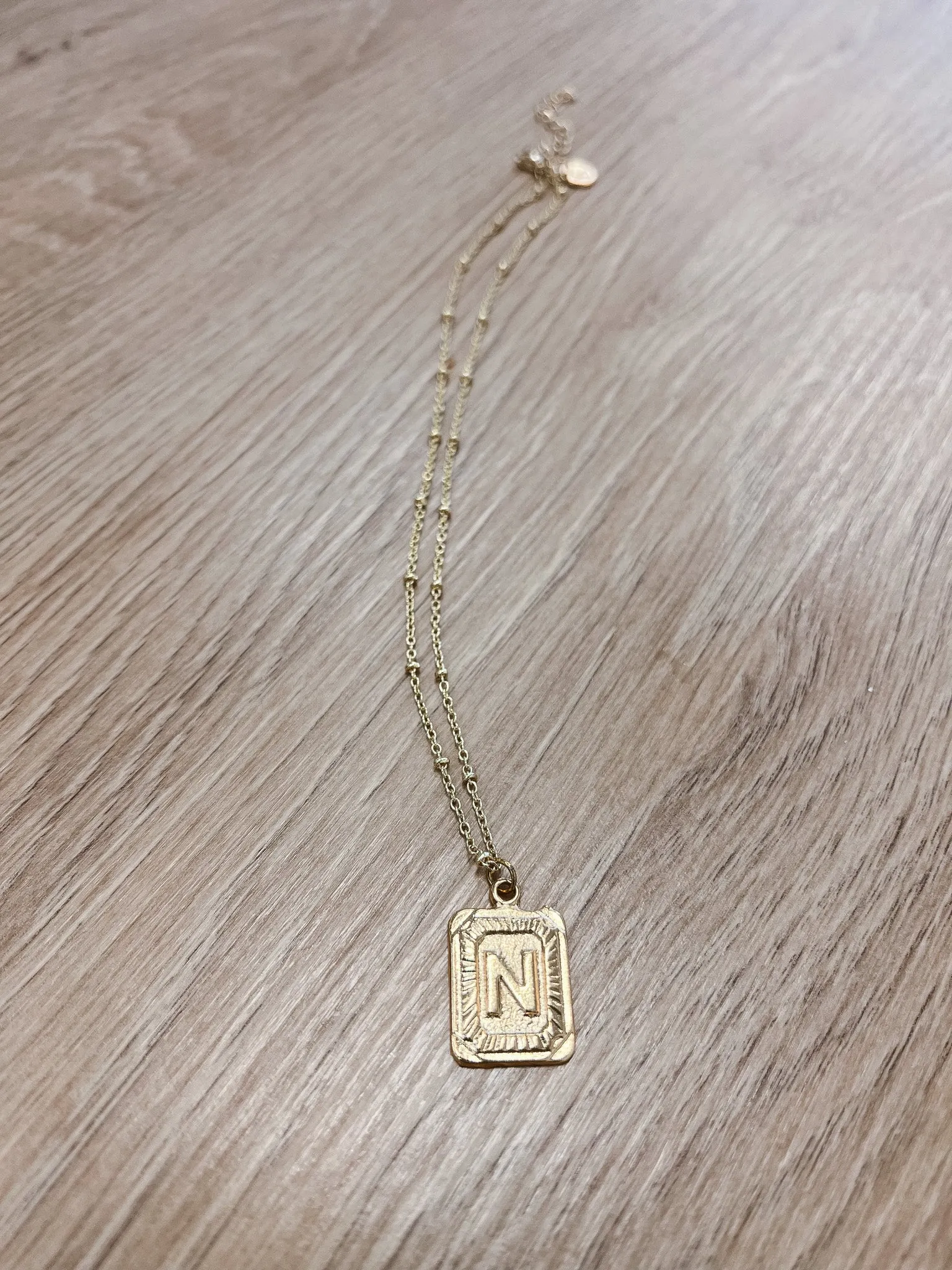 Letter Necklace sold by Sienna Sky product image thumbnail 2