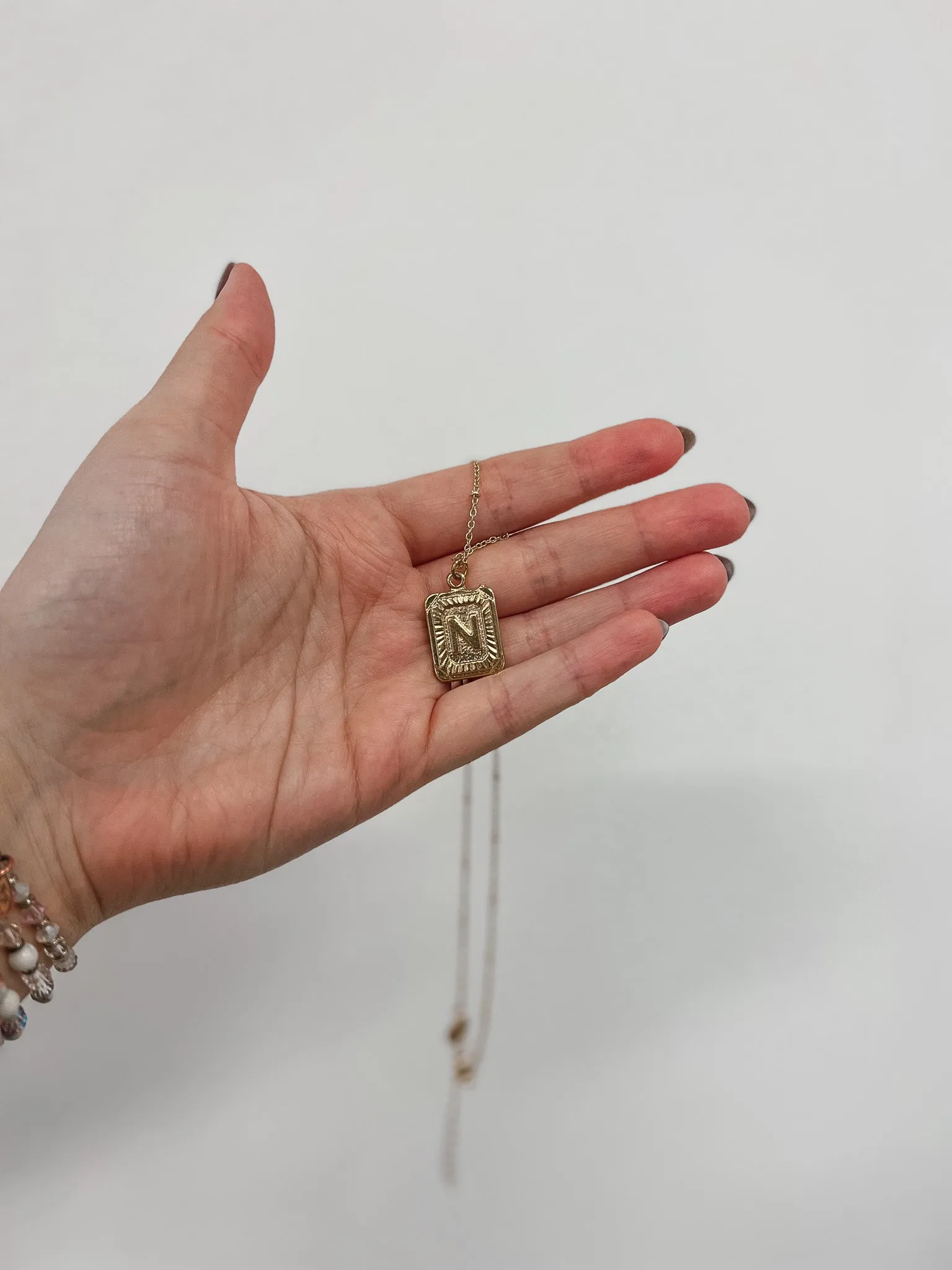 Letter Necklace sold by Sienna Sky