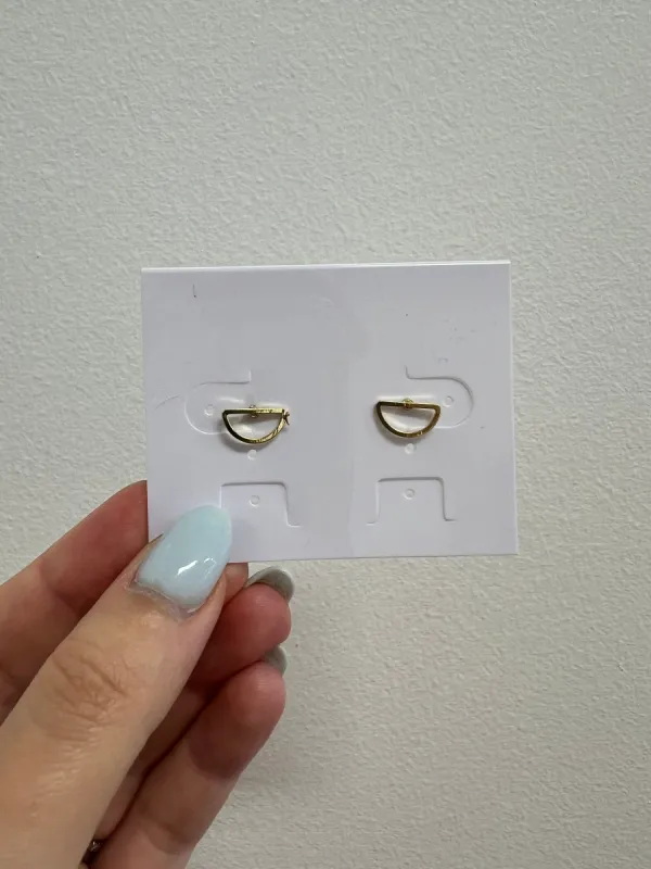 Half Moon Studs sold by Sienna Sky