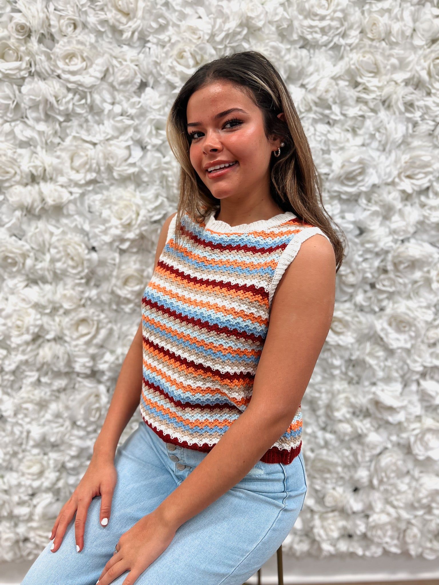 Edie Sweater Vest sold by Sienna Sky product image thumbnail 2