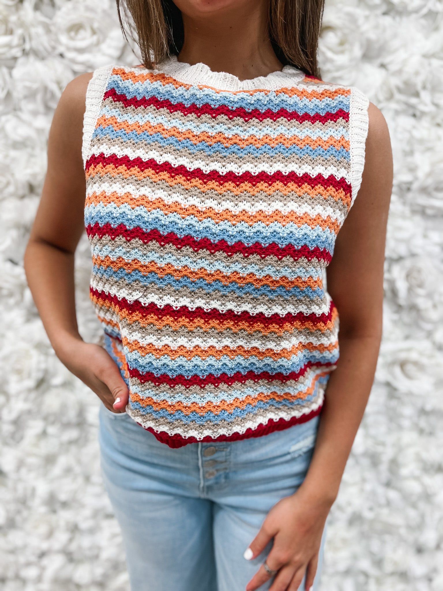 Edie Sweater Vest sold by Sienna Sky product image thumbnail 3