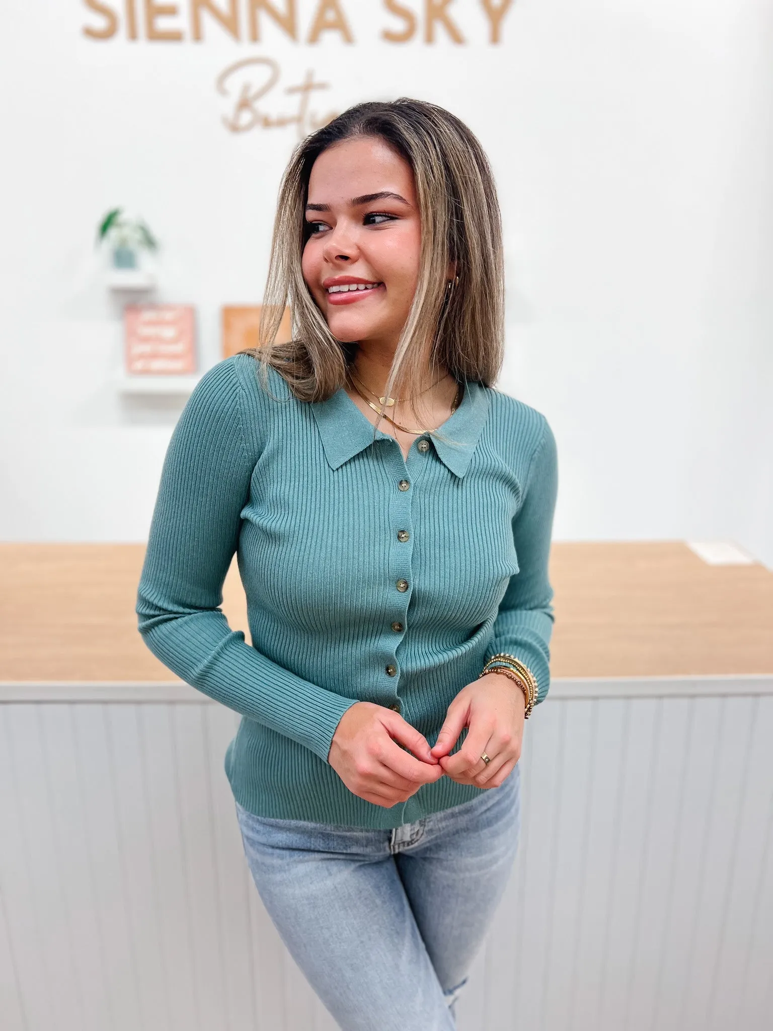 Sage Sweater Top sold by Sienna Sky product image thumbnail 2