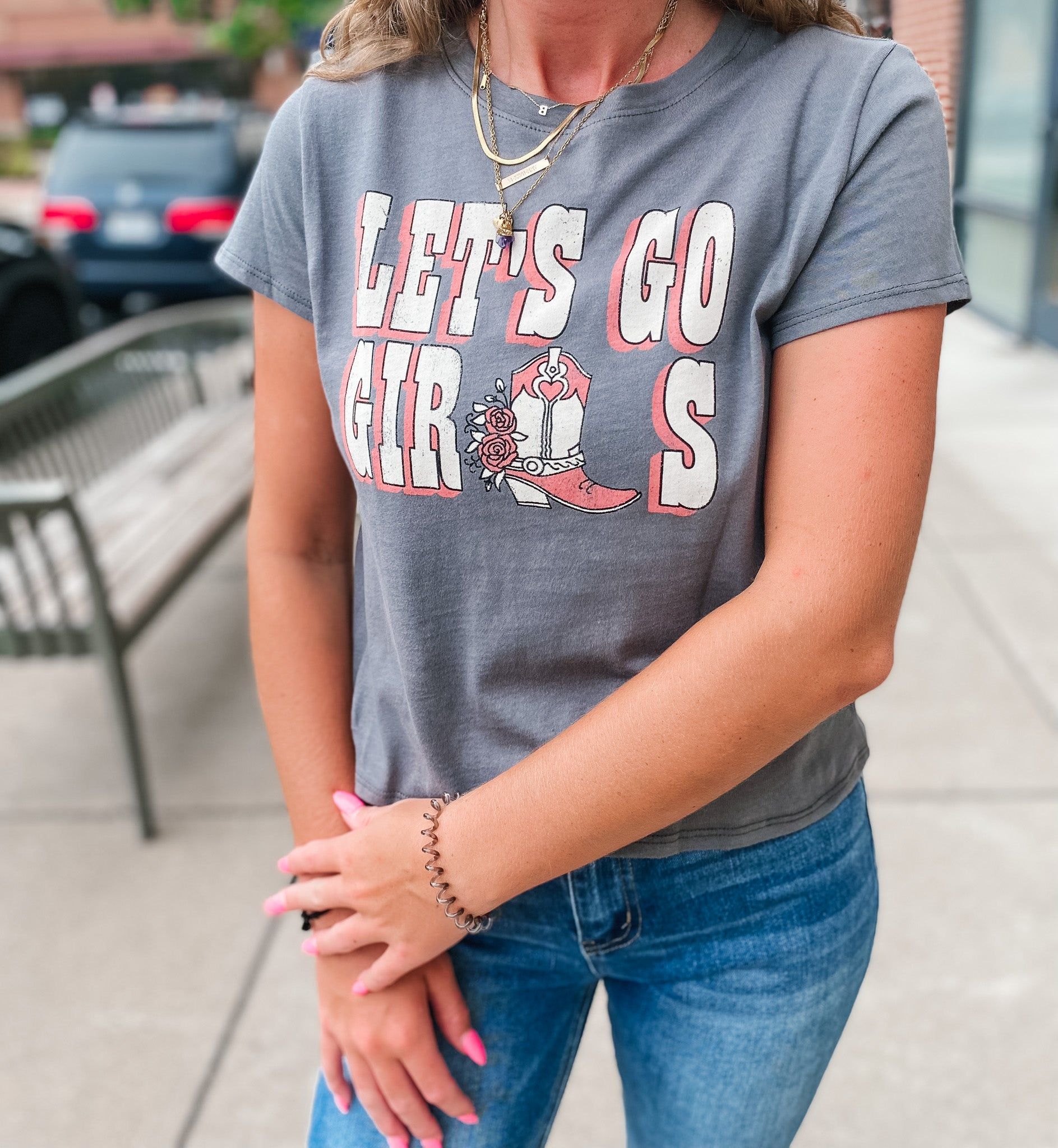 Lets Go Girls Tee sold by Sienna Sky product image thumbnail 2