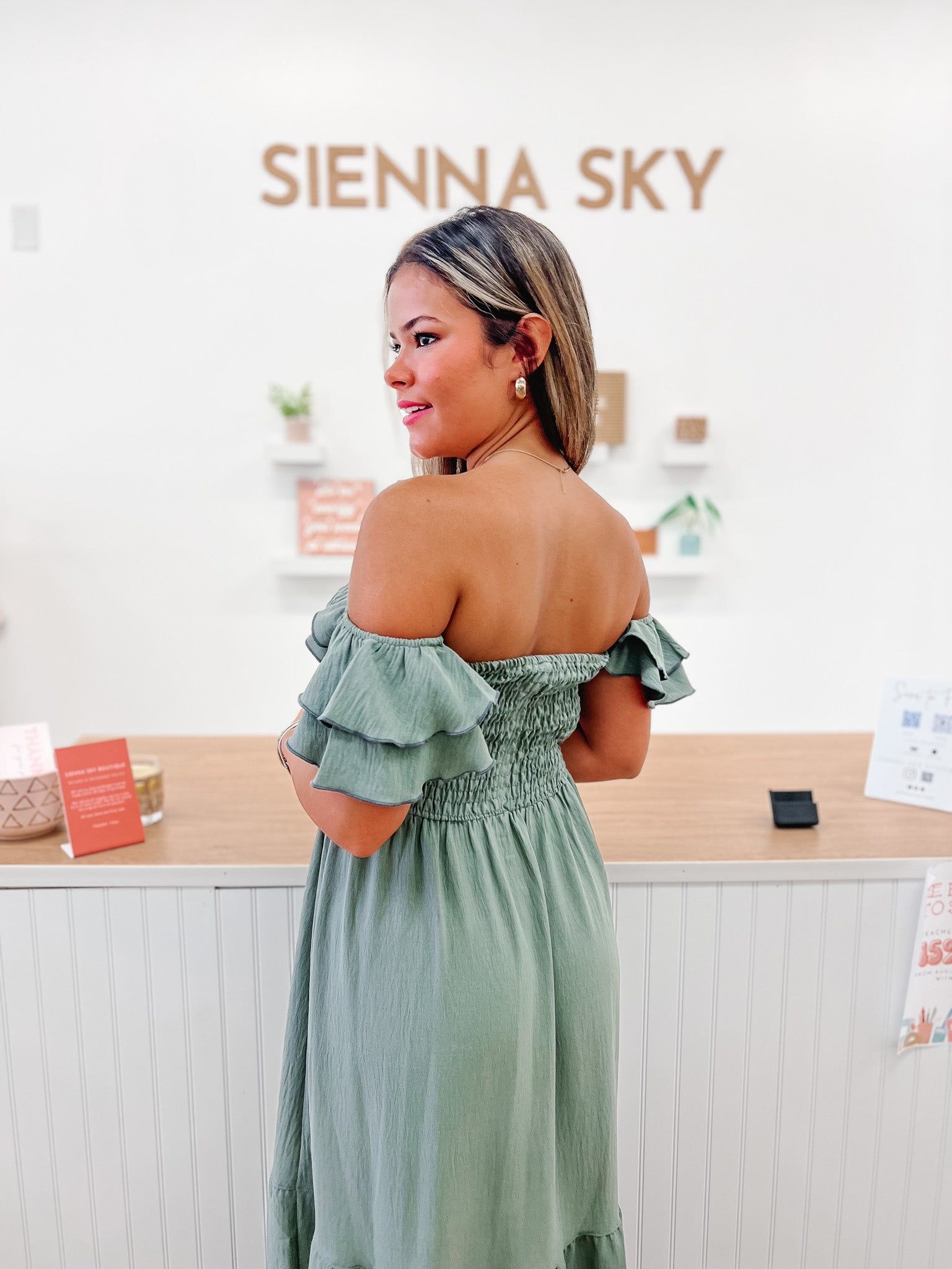 OIive Dress sold by Sienna Sky product image thumbnail 6