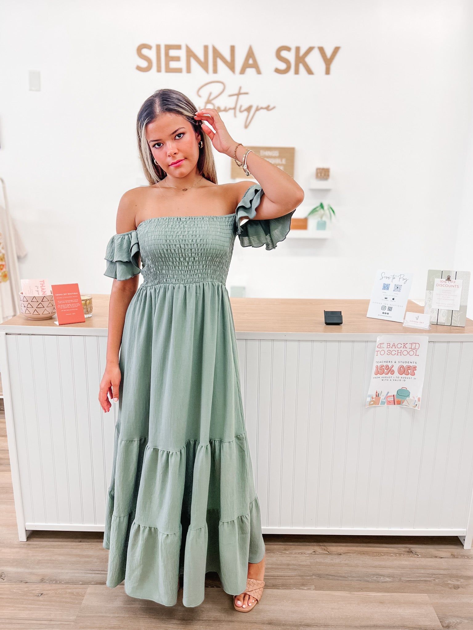 OIive Dress sold by Sienna Sky product image thumbnail 2