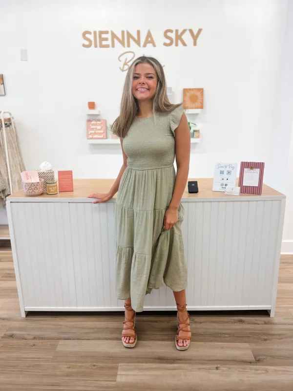 Adriana Dress sold by Sienna Sky