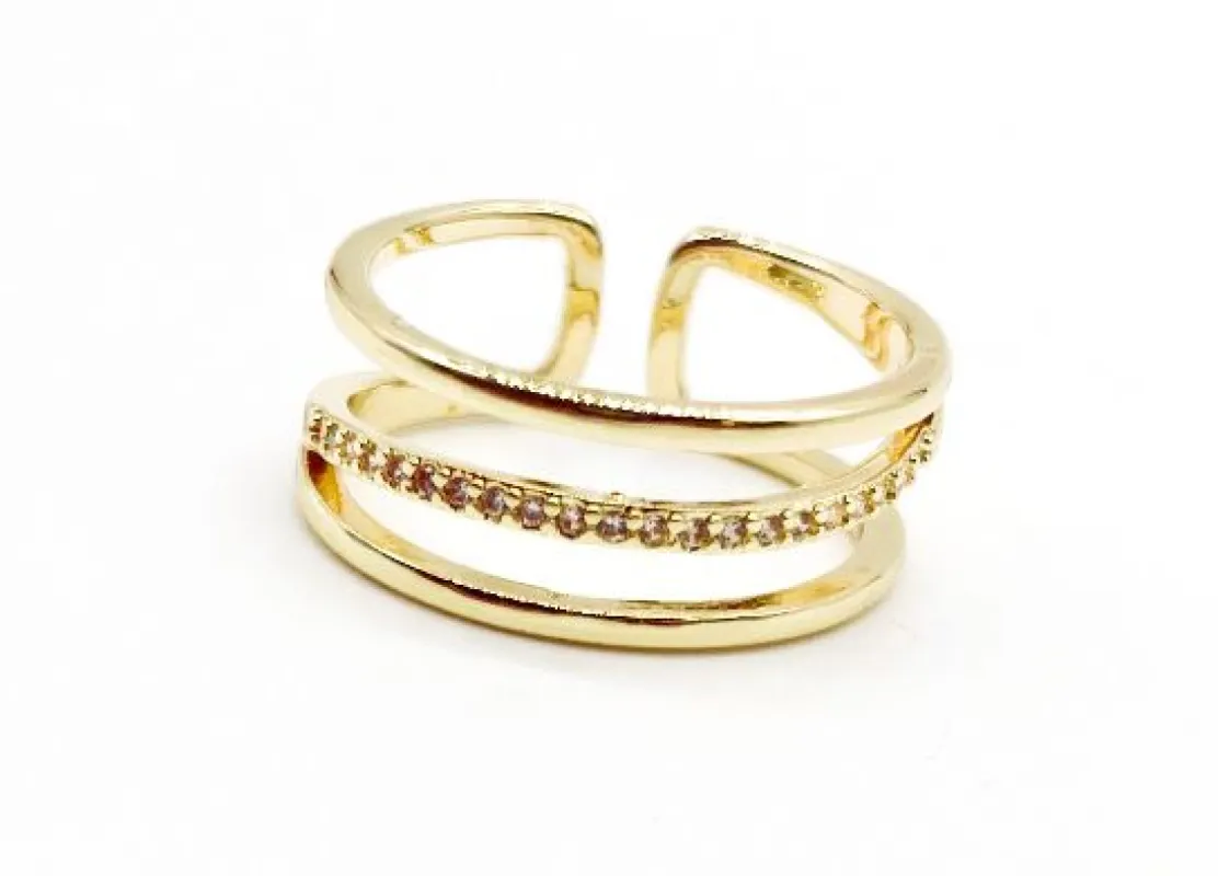 Triple Line Ring sold by Sienna Sky