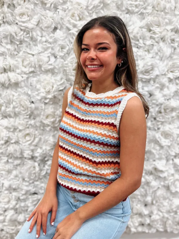 Edie Sweater Vest sold by Sienna Sky