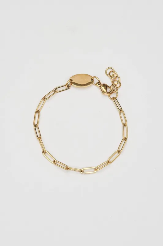 Paperclip Bracelet sold by Sienna Sky