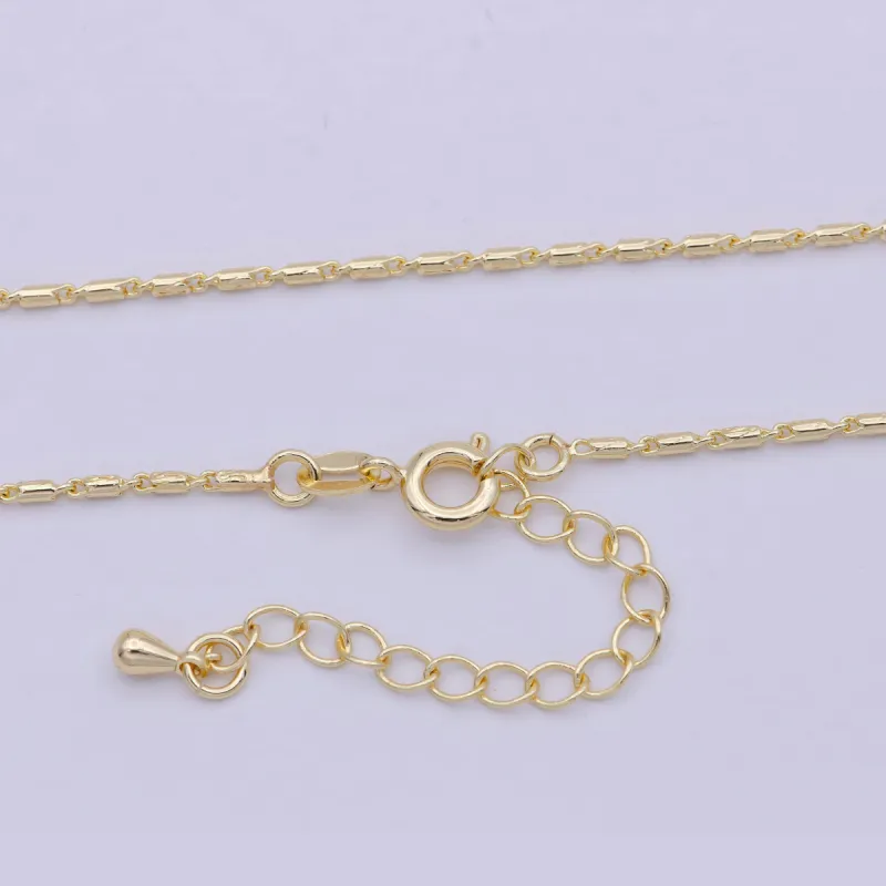 Bar & Link Chain Necklace sold by Sienna Sky