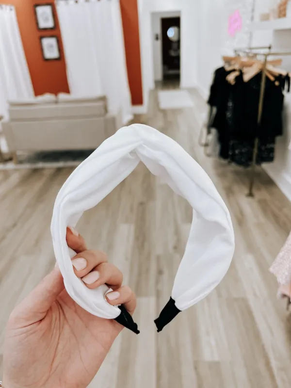 Linen Headband sold by Sienna Sky