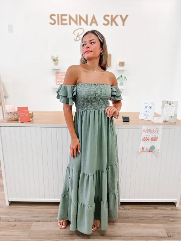 OIive Dress sold by Sienna Sky