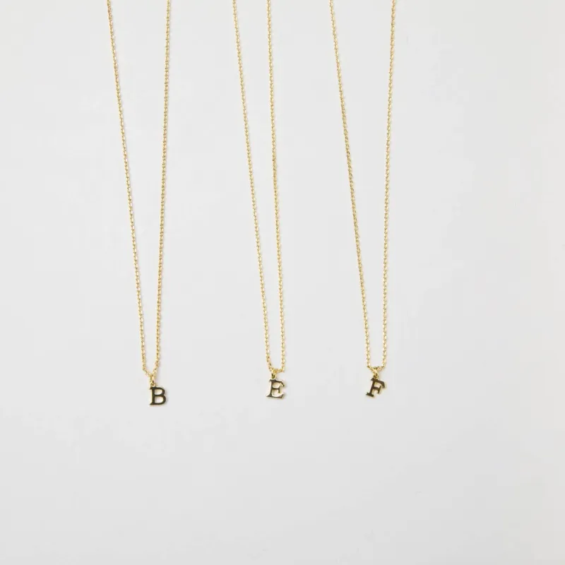 Dainty Love Initial Necklace sold by Sienna Sky