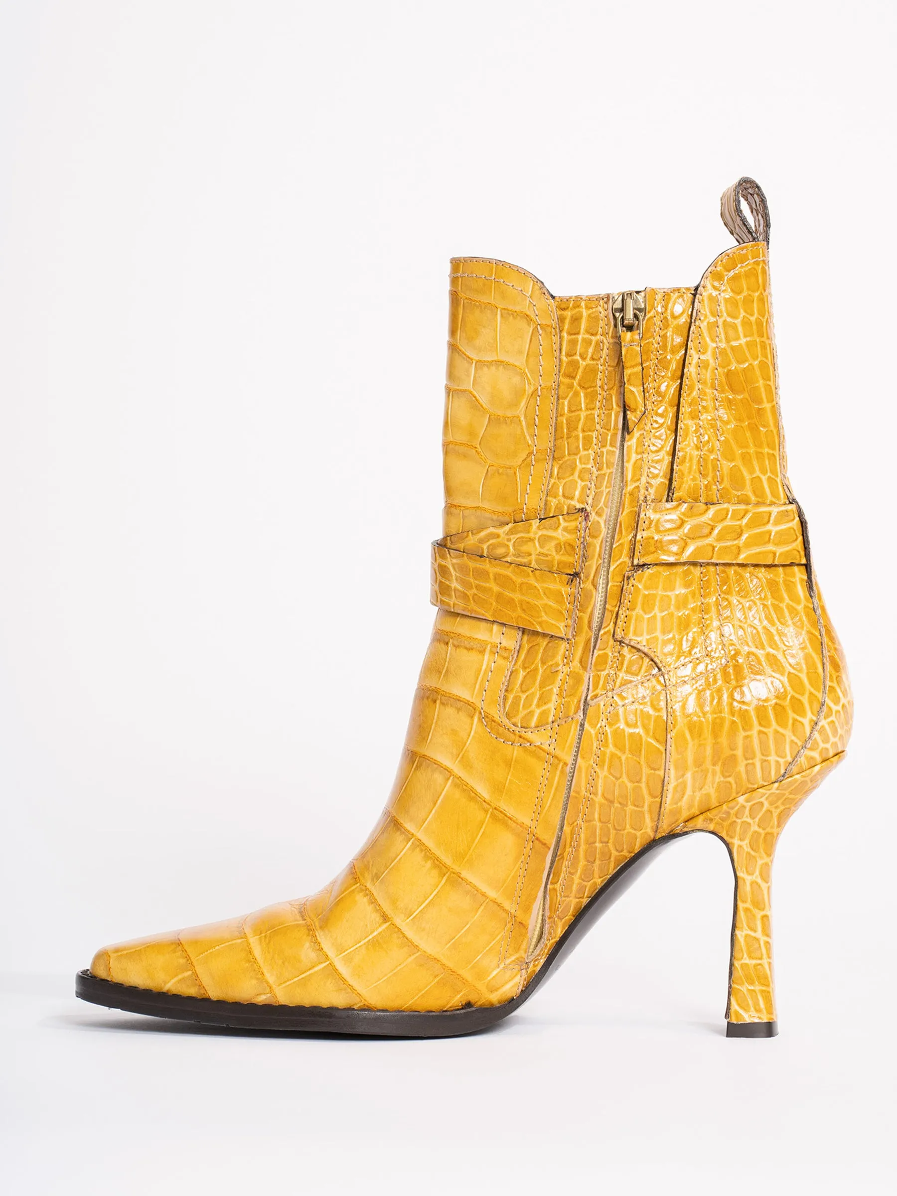 Naomy Embossed Croco Boot sold by Sies Marjan product image thumbnail 4