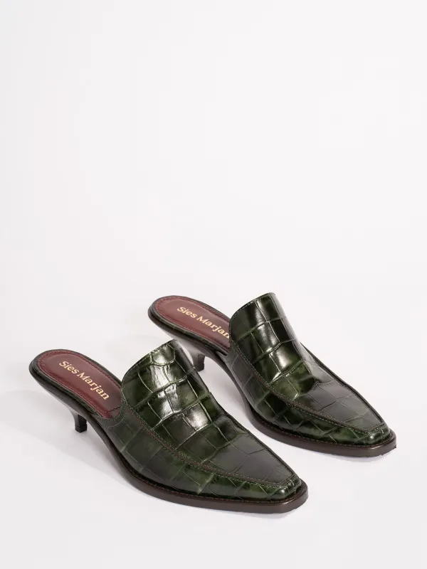 Kaya Embossed Croco Mule sold by Sies Marjan