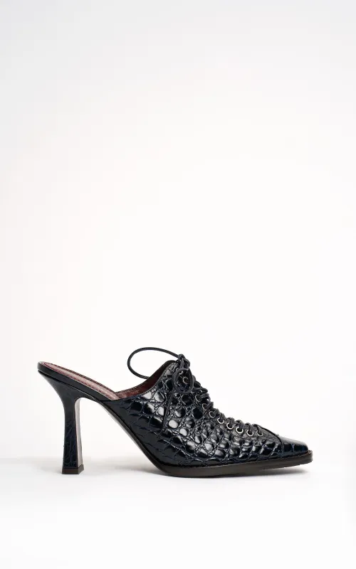 Stella Embossed Croco Mule sold by Sies Marjan