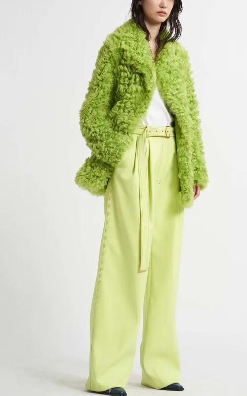 Pippa Tigrado Shearling Peacoat sold by Sies Marjan